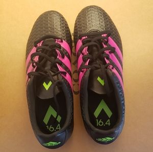 Adidas Cleats Black Pink Green Soccer Kickball